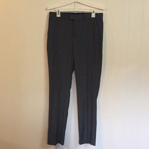 H&M men’s slim fit, straight leg, suit pants.
